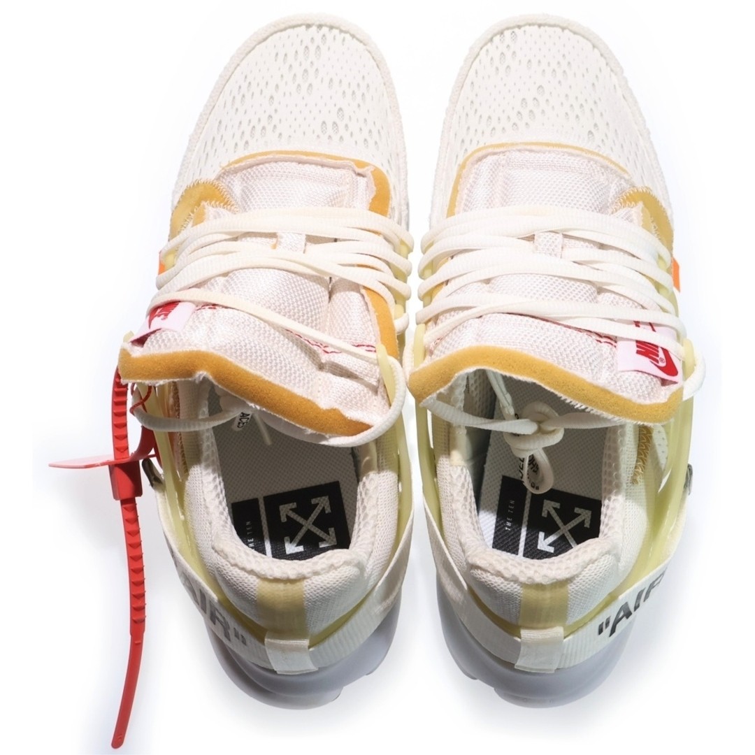 NIKE XOFF-WHITE THE 10 AIR PRESTO OFF-WHITE TEN LOW CUT SNEAKERS WHITE US10 Used thumbnail 4