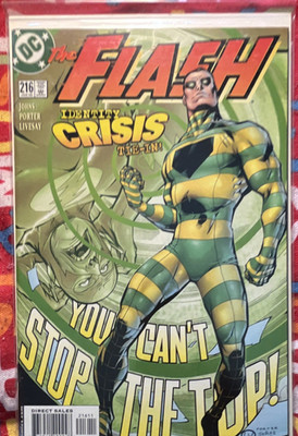 The Flash #216 DC Comics Identity Crisis Direct Edition Geoff Johns