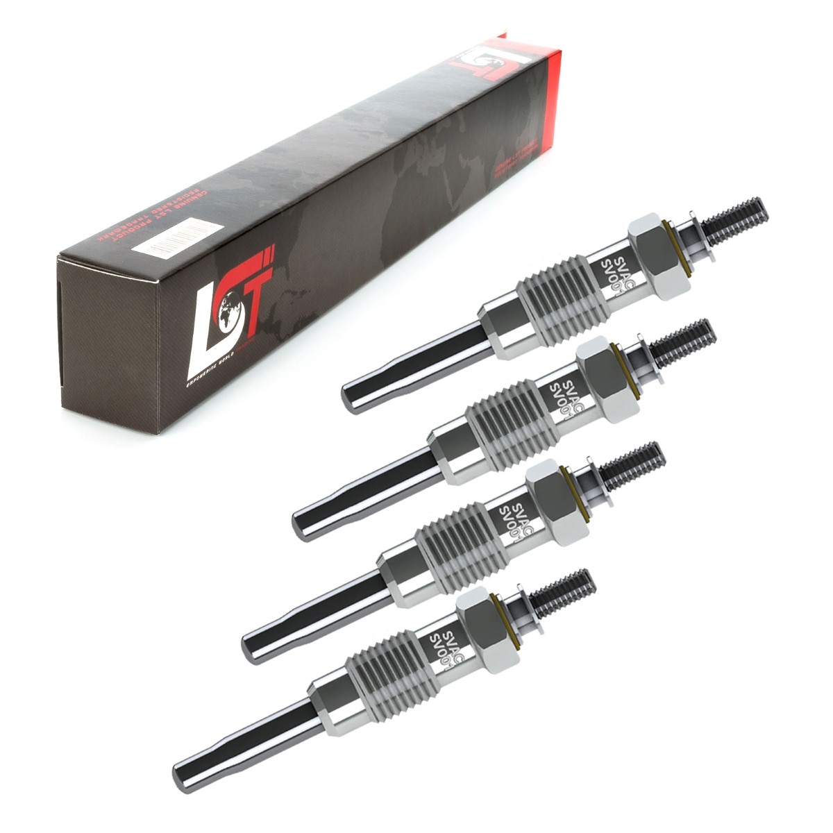 4X Glow Plugs For Peugeot Boxer Expert J5 Partner 305 306 405 406