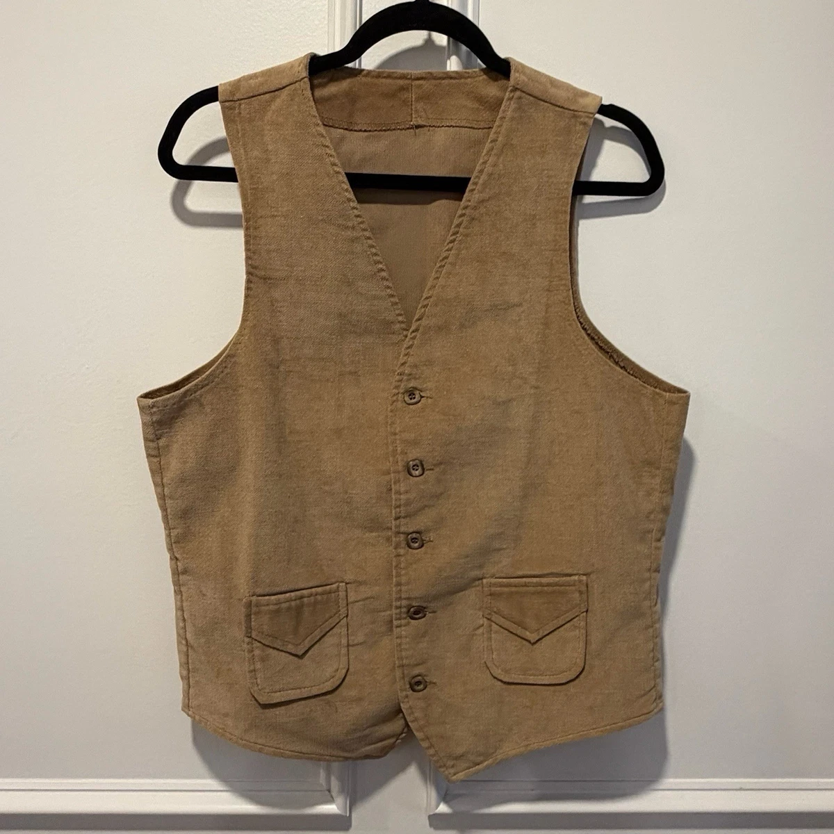 Corduroy Vintage Vests for Men for sale - eBay