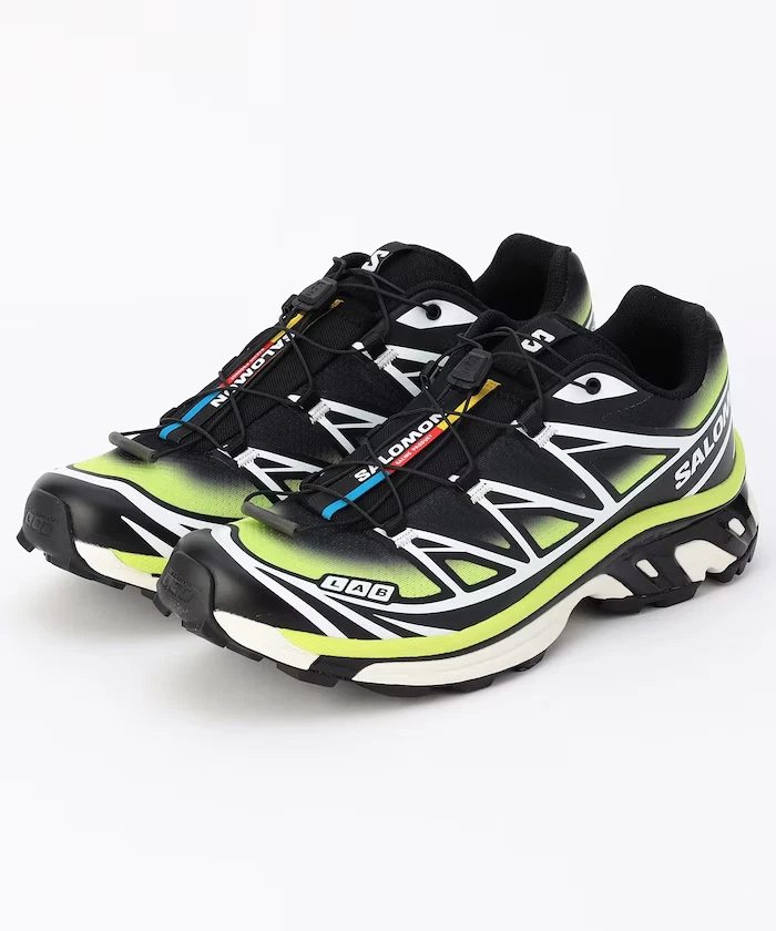 L47977400 Salomon XT-6 Skyline Black Maritime Blue Sharp Green (Men's)