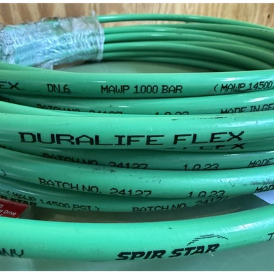 #ad Spir Star Duralife Flex 6 2 High Pressure Hose 60ft 14500 PSI DN6 $679.99