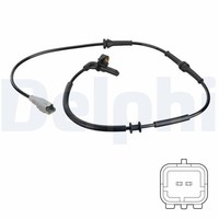 SS20761 Delphi Sensor, Raddrehzahl FüR CitroËN,Peugeot