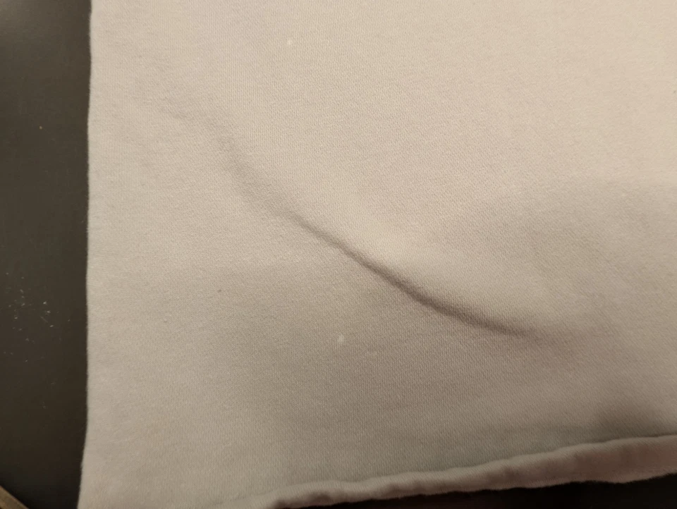 Pantalones deportivos GAP holgados cómodos pierna ancha polar pequeños medianos beige claro/piedra lunar Foto 4 de 4