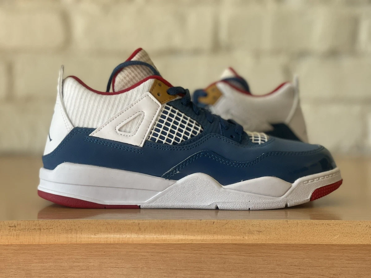 Jordan 4 shop orange and white