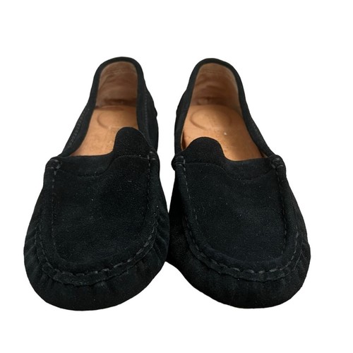 NWOT Women’s Black Gentle Souls Mina Driving Loafer Flats- Sz 8.5 - Picture 3 of 7