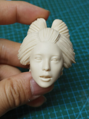 1/6 1/12 1/18 Toda Erika Head Sculpt Carved For Female Action Figure Body Toys