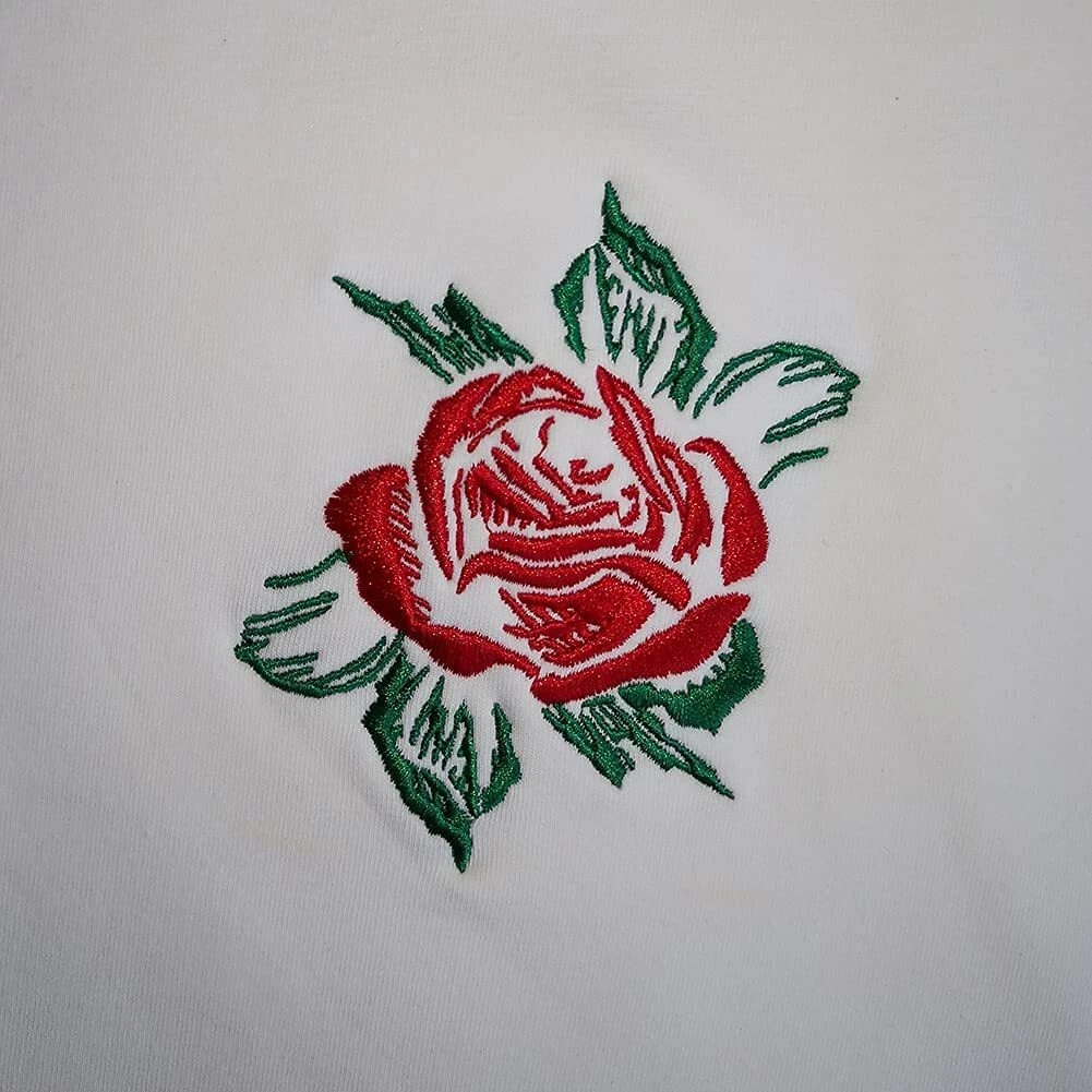 Rose embroidered hoodie cheap