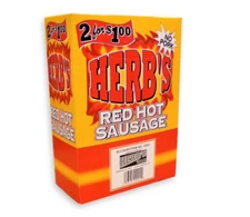 Herb's Red Hot Sausage 50ct 2 for $1