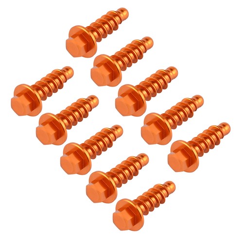 10PCS Fairing Bolts Tapping Screws For KTM 150 XCW 250 300 350 450 XC XCW EXC - Bild 2 von 8