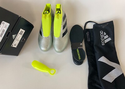 ADIDAS ACE 16+ PURECONTROL FG  SOCCER BOOTS CLEATS AQ6356 2016 US 8.5 MENS