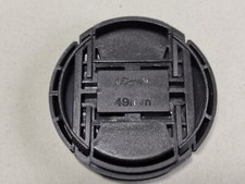 49mm Front Lens Cap Cover Center Pinch Snap On For Canon Nikon Sony JAPAN