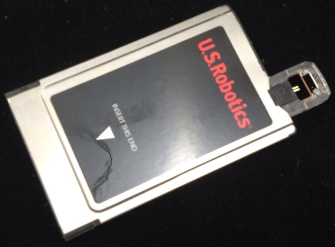 US Robotics USR3056 56K Winmodem PCMCIA PC Card w/ XJACK Connector eBay