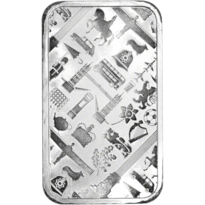 5 oz Silver Bar JBR Recovery Ltd - 999 Fine Icons of Britain | eBay