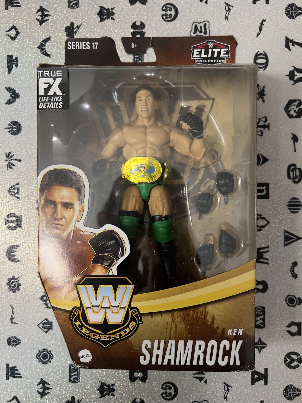 Ken Shamrock w/ IC Title - WWE Legends Elite  Series 17 Target Exclusive Figure
