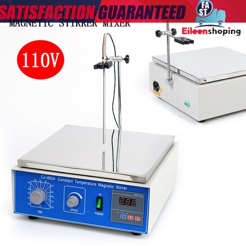 Digital Lab Thermostatic Magnetic Stirrer With Hot Plate Heating Lab Mixer 10L - Picture 1 of 13