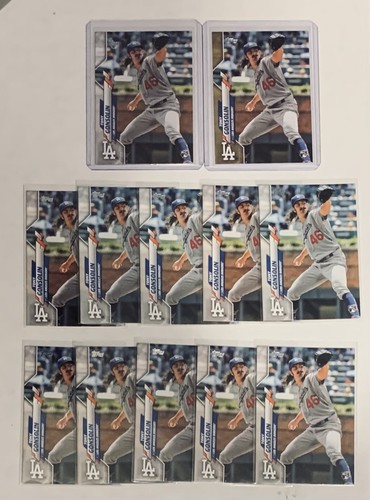2020 Topps Series 1 Tony Gonsolin Vintage /99 Gold /2020 Rookie RC #280 10 Base