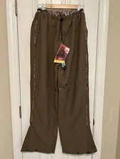 Mad Dog Gear Growler Hunting Pants Size Large Elastic Waist Waterproof Brown