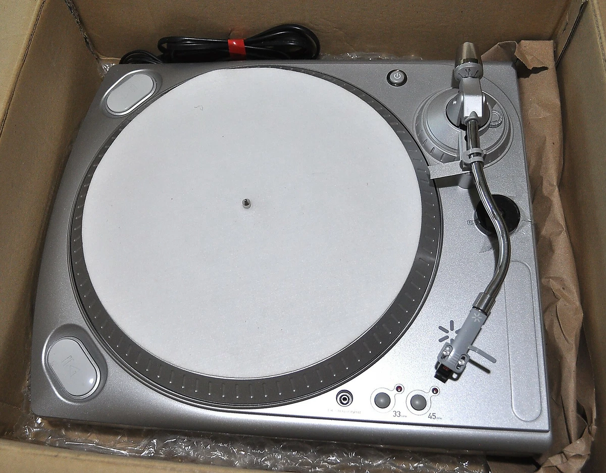 ION ITTUSB USB TURNTABLE VERY GOOD CONDITION IN BOX NO SOFTWARE eBay