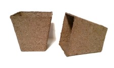 Macetas cuadradas de turba Jiffy de 3 pulgadas, 50 cada una, inicio de semillas, suministros de cultivo