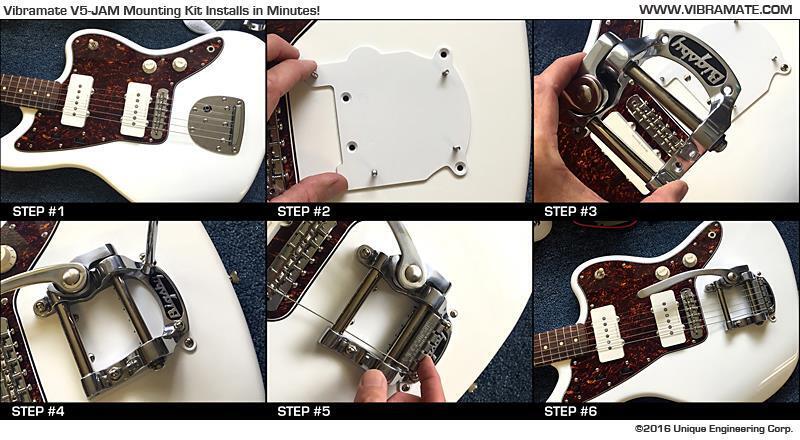 Bigsby® B5 & Vibramate® V5-JAM-C Jazzmaster/Jaguar Bigsby® B5 & Vibramate® V5-JAM-C Jazzmaster/Jaguar