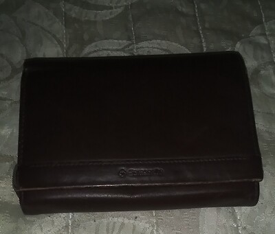 VINTAGE DAMEN GELDBÖRSE SAMSONITE LEDER