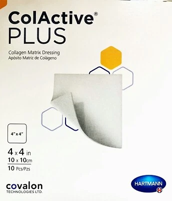 HARTMANN ColActive Plus Collagen Matrix Dressing 4"X4" (BOX of 10)