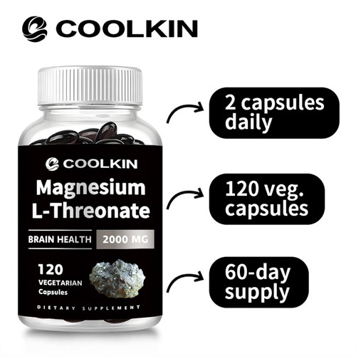 120pcs Magnesium L-Threonate 2000mg - Nootropic Brain Booster, Memory and Focus - Picture 4 of 11