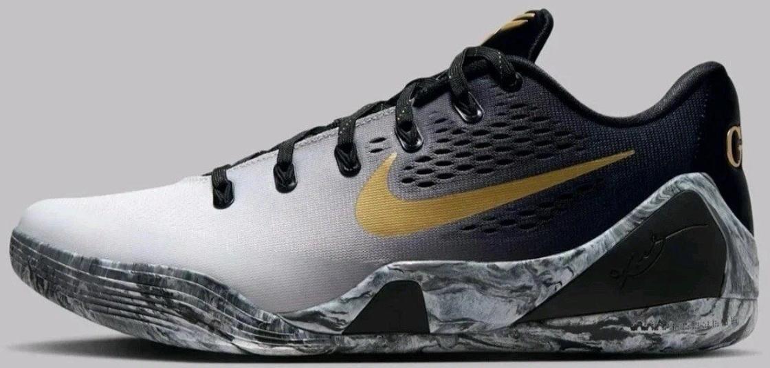 Nike Kobe 9 EM Protro Black Metallic Gold for Sale | Authenticity