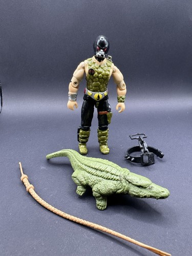 HASBRO GI JOE ARAH 1987 SERIES 6 CROC MASTER 3.75" ACTION FIGURE - NEAR COMPLETE