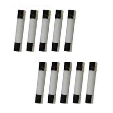 10pcs 250V 25A F25L250V 25 amp Fast Blow Acting Quick Ceramic Fuses 6x30mm