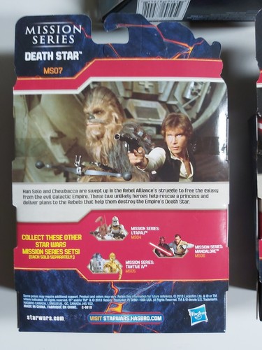 HASBRO STAR WARS: MISSION SERIES R2-D2 C-3PO HAN SOLO CHEWBACCA OBI WAN HENOBI - Picture 6 of 13