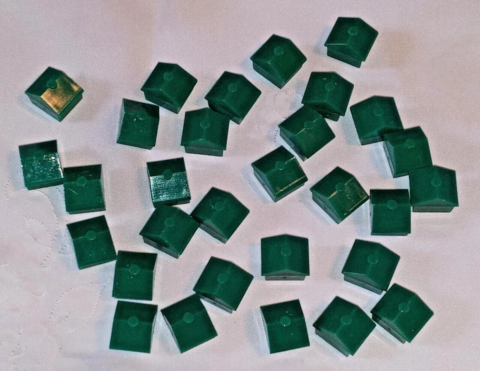 CASAS y/o HOTELES de repuesto vintage MONOPOLY - TÚ ELIGES; piezas/piezas Foto 2 de 4