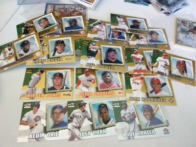 1998 pacific invincible BASEBALL 4 SILVER + 64DIF GOLD W/CANSECO RIVERA ...