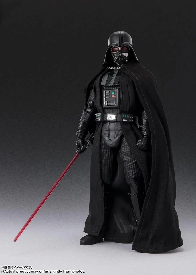 S.H.Figuarts Star Wars Darth Vader Classic Ver. STAR WARS: A New Hope BANDAI NEW - Imagem 3 de 4