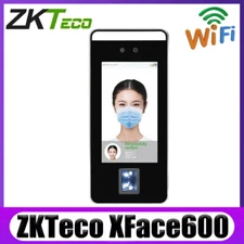 ZKTeco XFace600 TCP/IP WiFi Face Facial Fingerprint Recognition Time Attendance