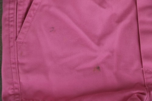VINTAGE 80s Montgomery Ward Youth Girls Size 5 Short Overalls Bundle Pink Green - Picture 4 of 10