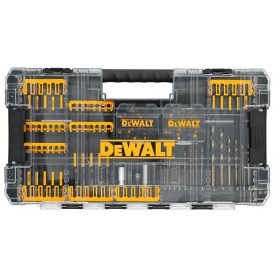    NEW DEWALT FlexTorq 100-Piece Impact Driver Bit Set DWANGFT100SET FREESHIP  
