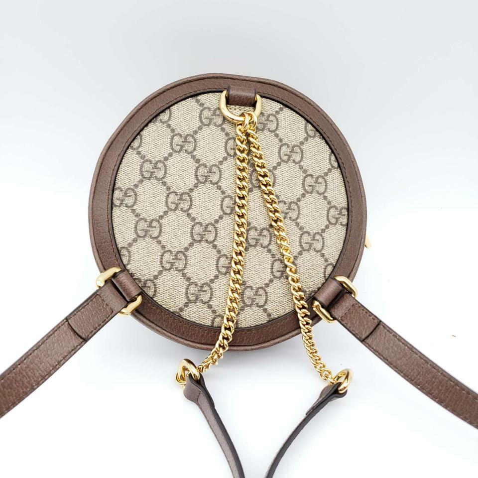 Authentic Gucci Ophidia Round Mini Crossbody Bag NEW | GG  display picture 1