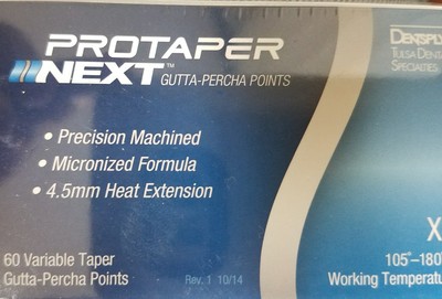Protaper Next X5 Gutta Percha Points Dentsply Tulsa Zahn Wurzel Kanal Endo