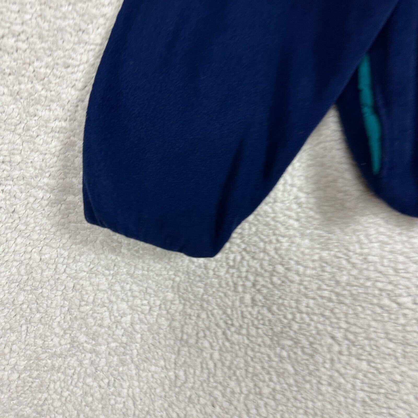 LL Bean sweatshirt Fleece snapT Men size XL Blue … - image 3