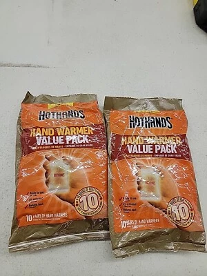 HOTHANDS Hot Hands Hand Warmers 2 Packages 20 Pair Value Pack