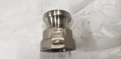 Dixon Andrew 125-A-SS Cam Groove Camlock 1-1/4'' MALE Adapter x FM NPT Stainless