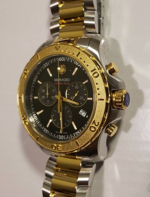 Movado Series 800 Men's Black Watch 