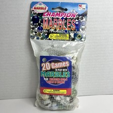 Vintage 1996 Imperial Champion Marbles 75 Assorted Styles Colors 3 Shooters