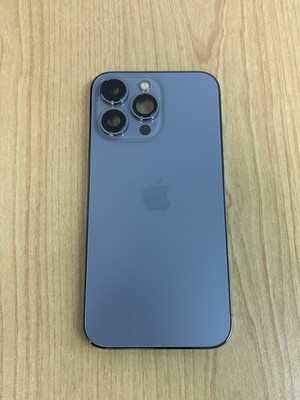 iPhone 13 Pro Housing Sierra Blue OEM Frame Back Glass Good Condition