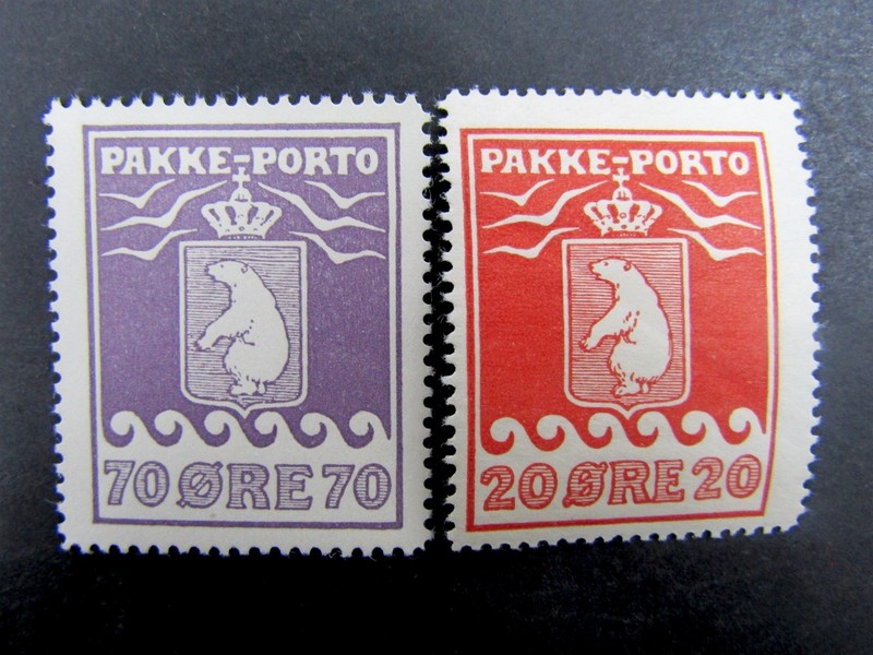 nystamps Greenland Stamp # Q6 Q7 Mint OG H/NH U19y2246