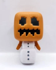 Minecraft  SQUISHME Blind Pack SNOW GOLEM Pumpkin Head Minifigure