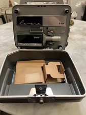 Revere 718 8mm Film Projector WORKING w/ Case  1962 Receipt - RARE