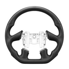 Full Black Leather Steering Wheel Fit Chevrolet Corvette C6 Z06 2000-2005